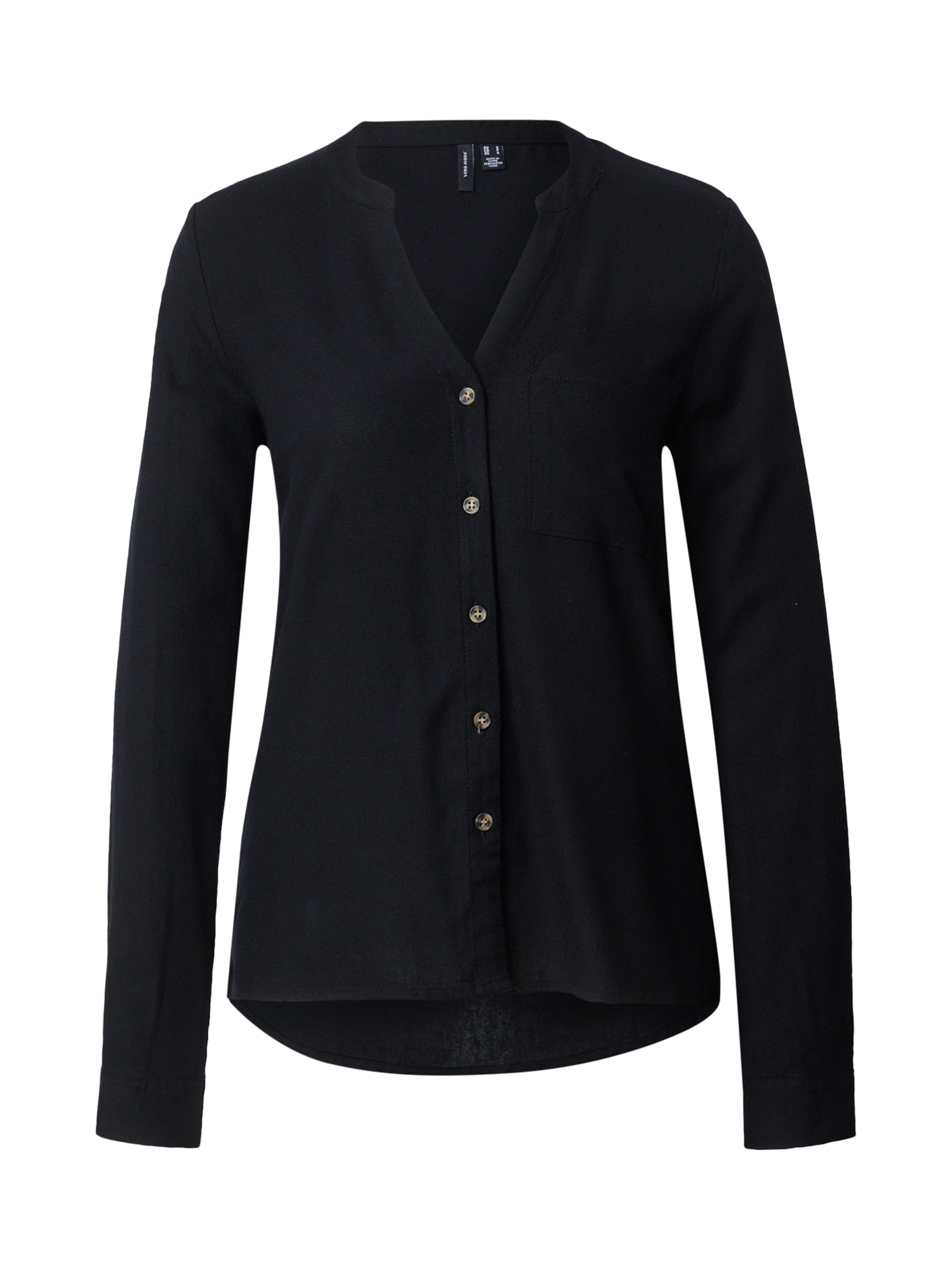VERO MODA Bluse 'MYMILO' in Schwarz: Vorderseite