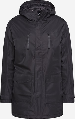 4F Outdoorjacke in Schwarz: predná strana