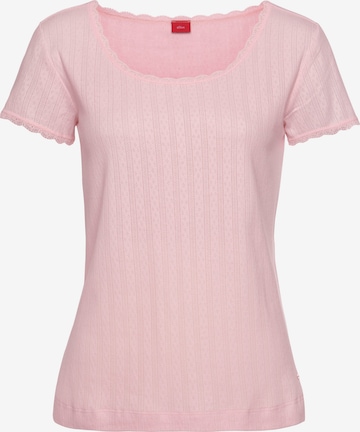 s.Oliver Shirt in Pink: Vorderseite