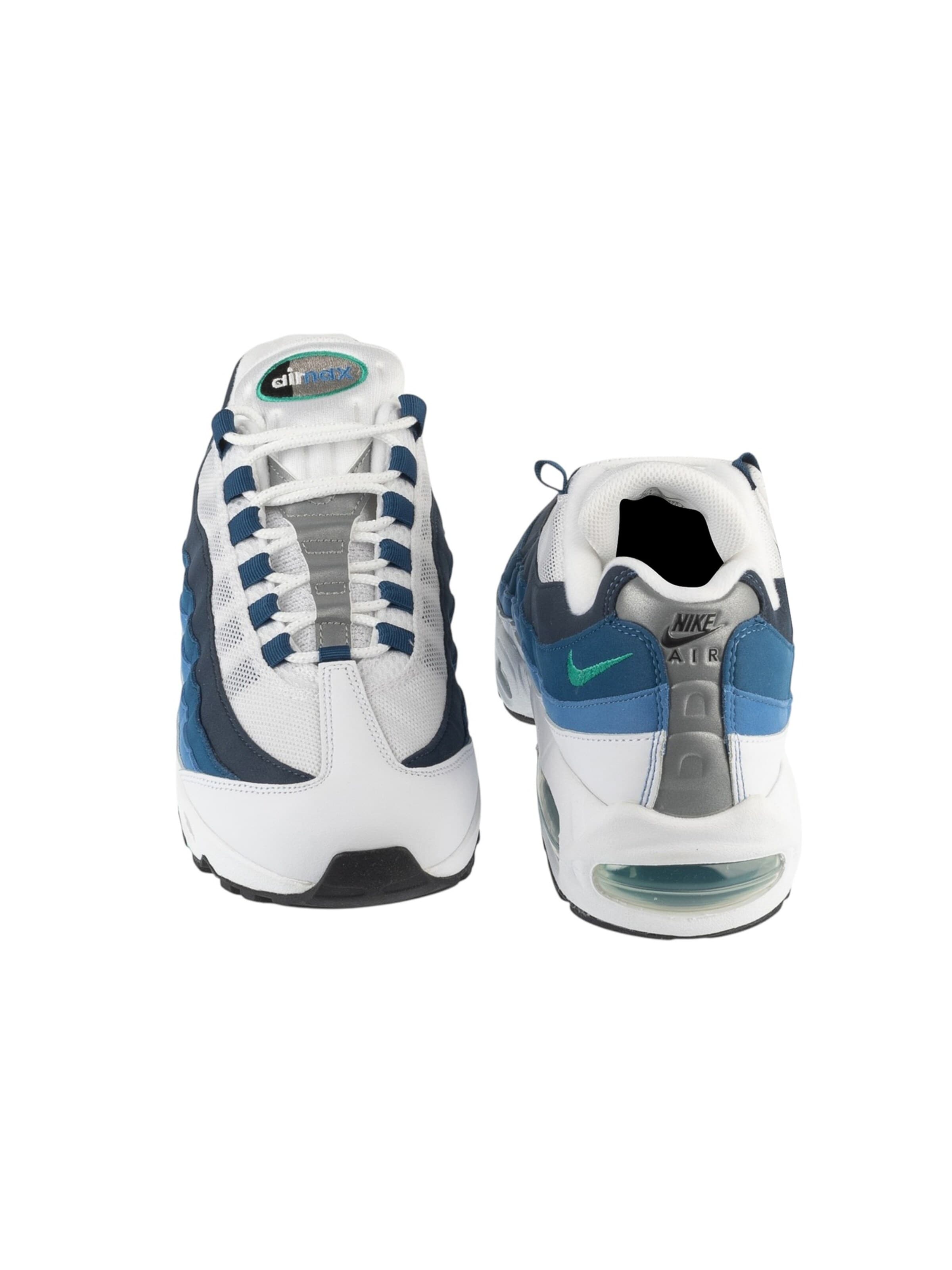 NIKE Sneakers laag 'Nike Air Max 95 Big Bubble' in Wit