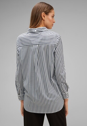 STREET ONE Bluse in Blau