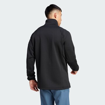 ADIDAS TERREX Athletic Fleece Jacket in Black