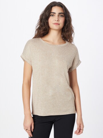 VERO MODA Sweater 'BRIANNA' in Brown: front