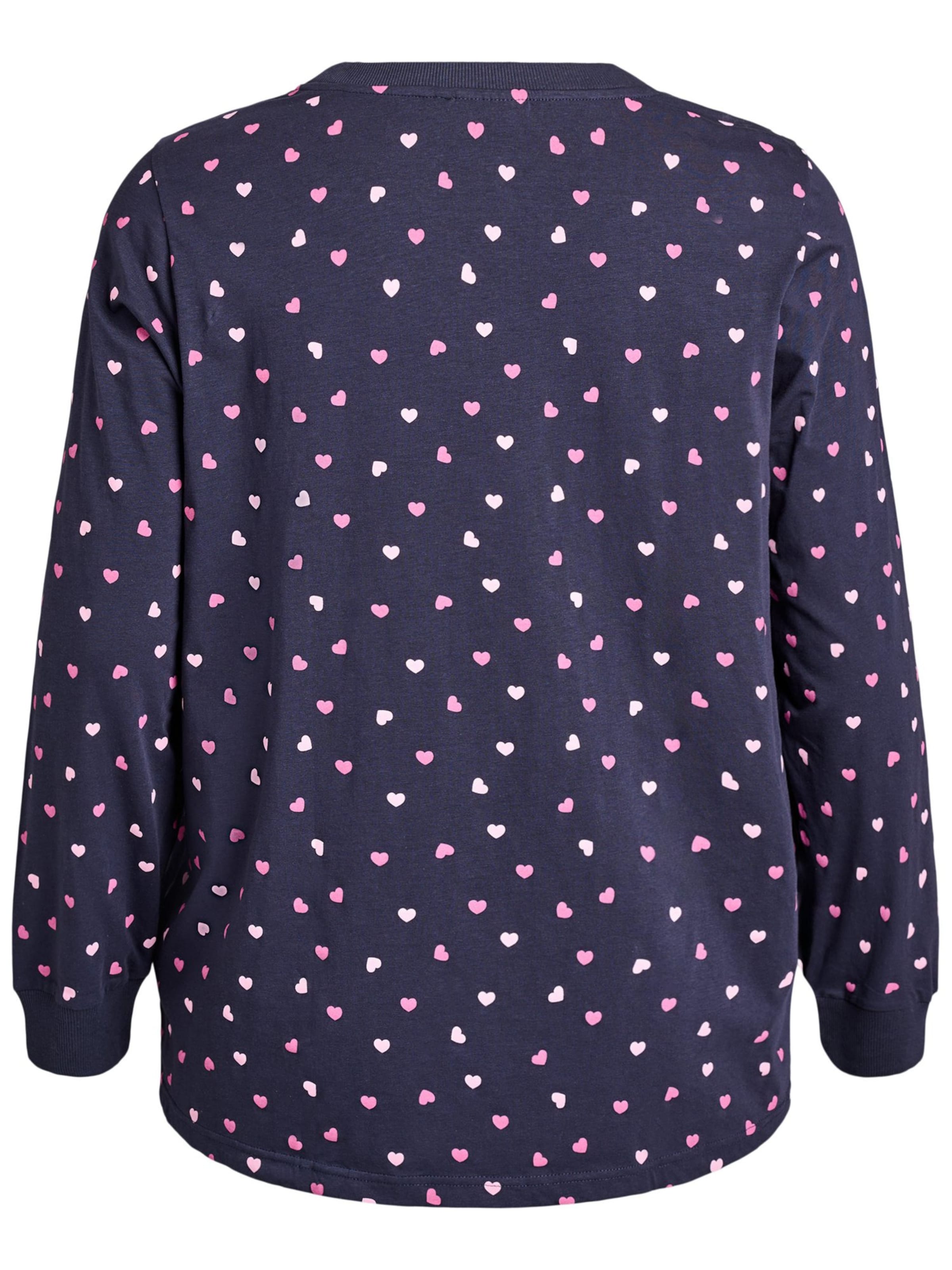 Chemise de nuit 'MHANNY' Zizzi en bleu