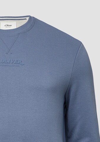 s.Oliver Sweatshirt in Blauw