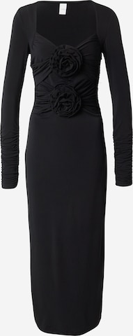 YASVečernja haljina 'YASROSALIA' - crna boja: prednji dio