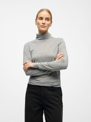 OBJECT Shirt 'OBJZofia' in Grijs: voorkant