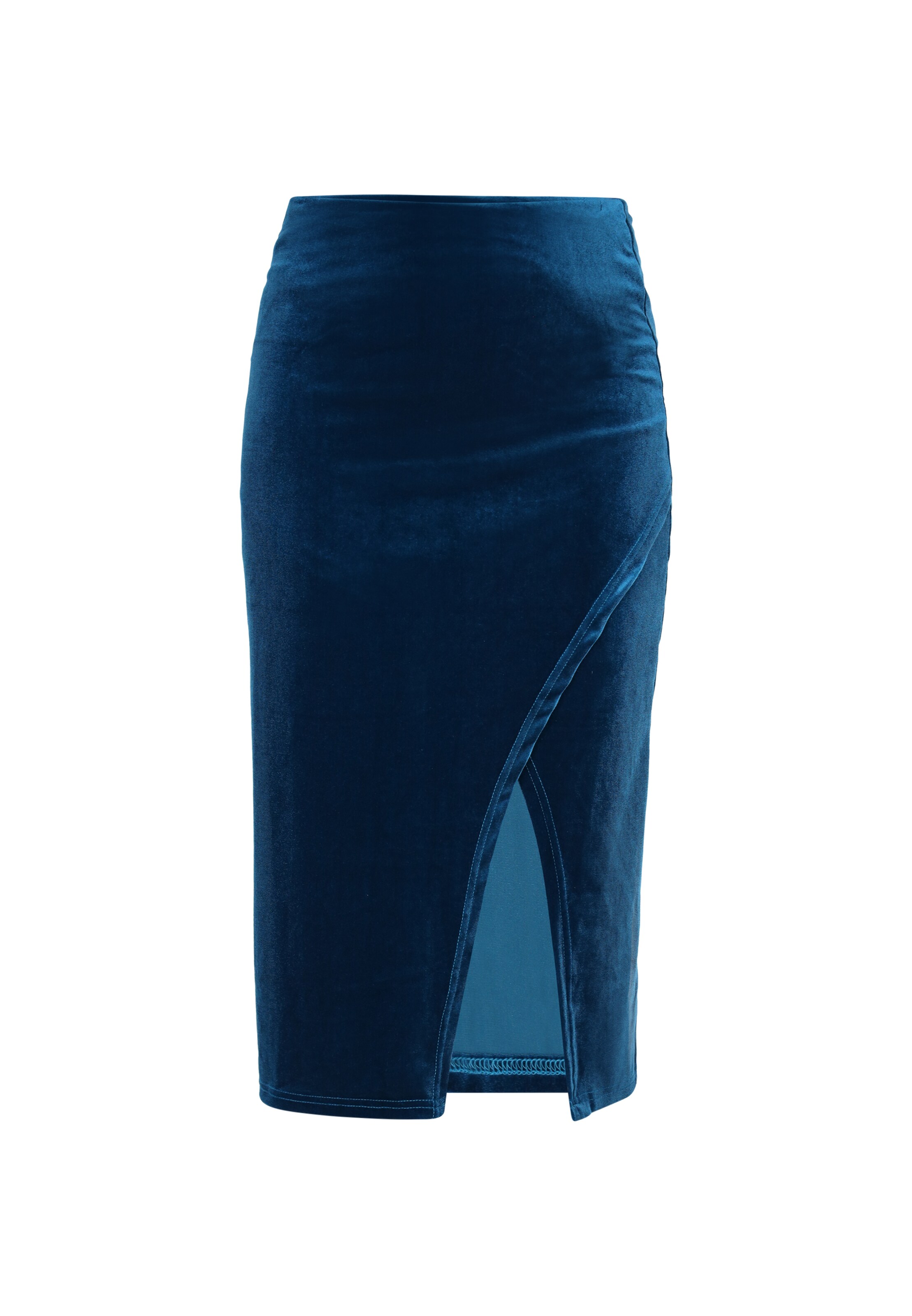 Jupe faina en bleu : devant