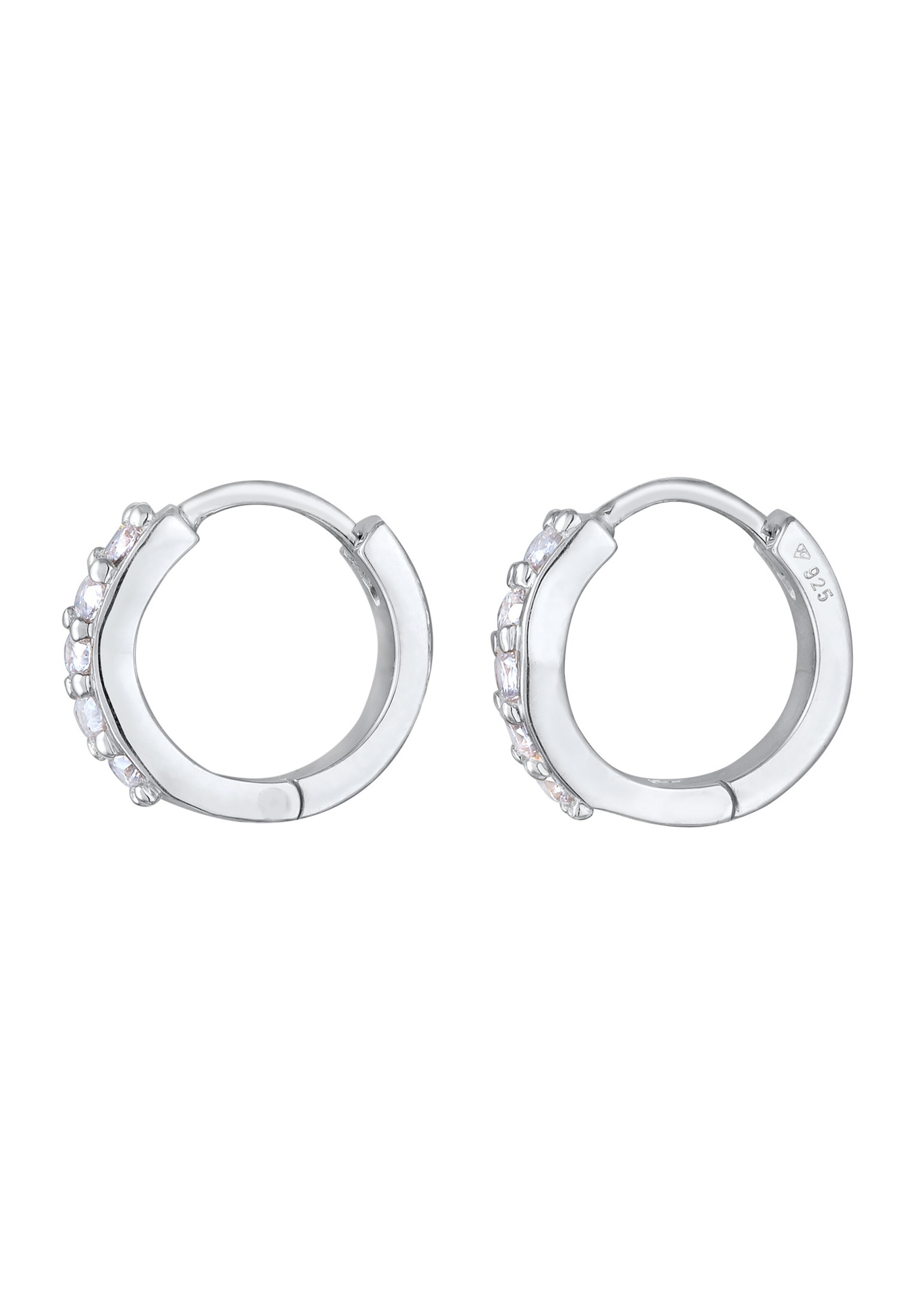 Elli DIAMONDS Oorbellen in Zilver