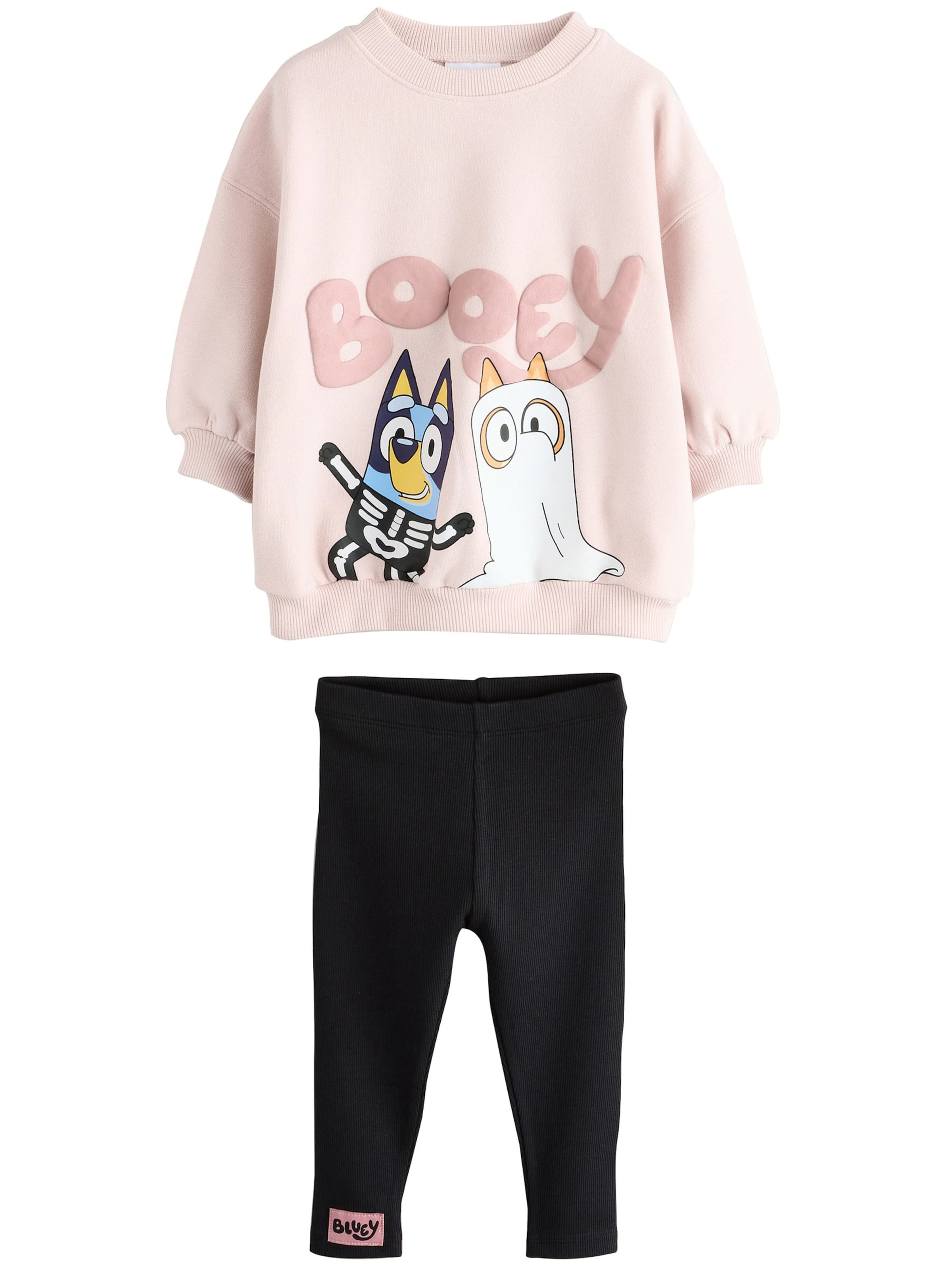 Next Комплект &#x27;Bluey Halloween&#x27; в розово: отпред
