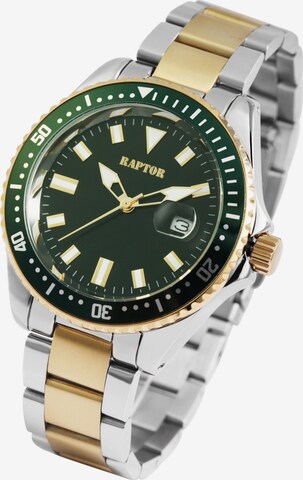 Raptor Analog Watch 'Serious, Datumsanzeige' in Mixed colors: front