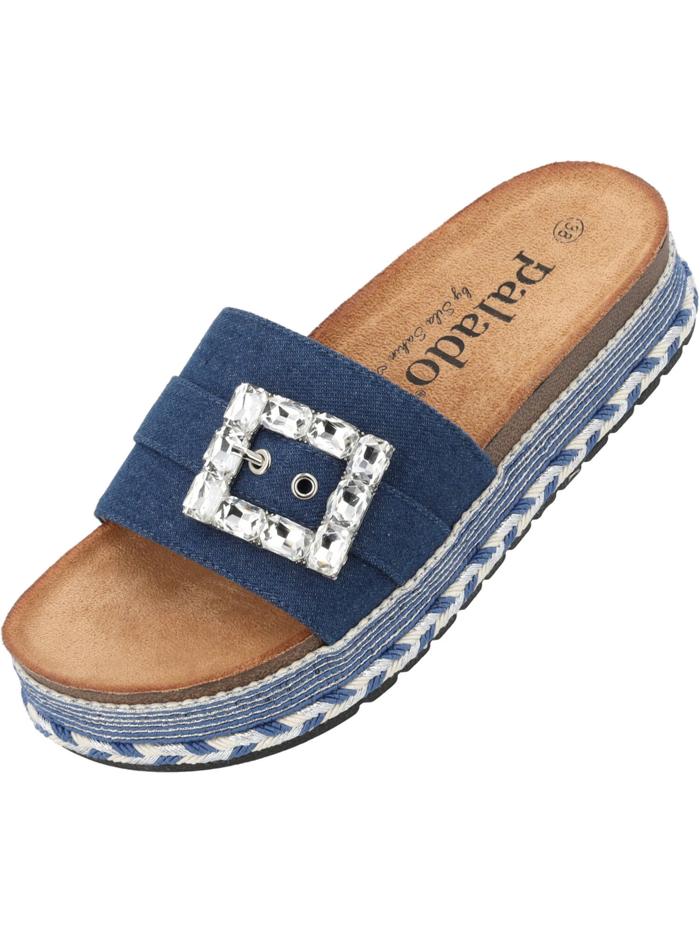 Mule 'Inarona' Palado by Sila Sahin en bleu : devant