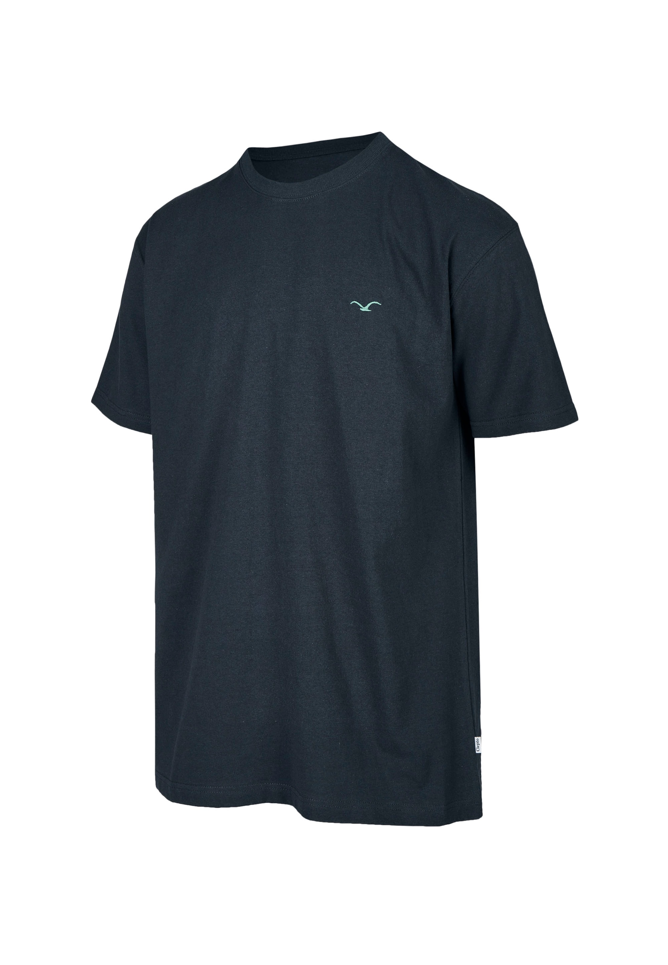 Cleptomanicx T-Shirt 'Ligull Boxy 2' in Blau