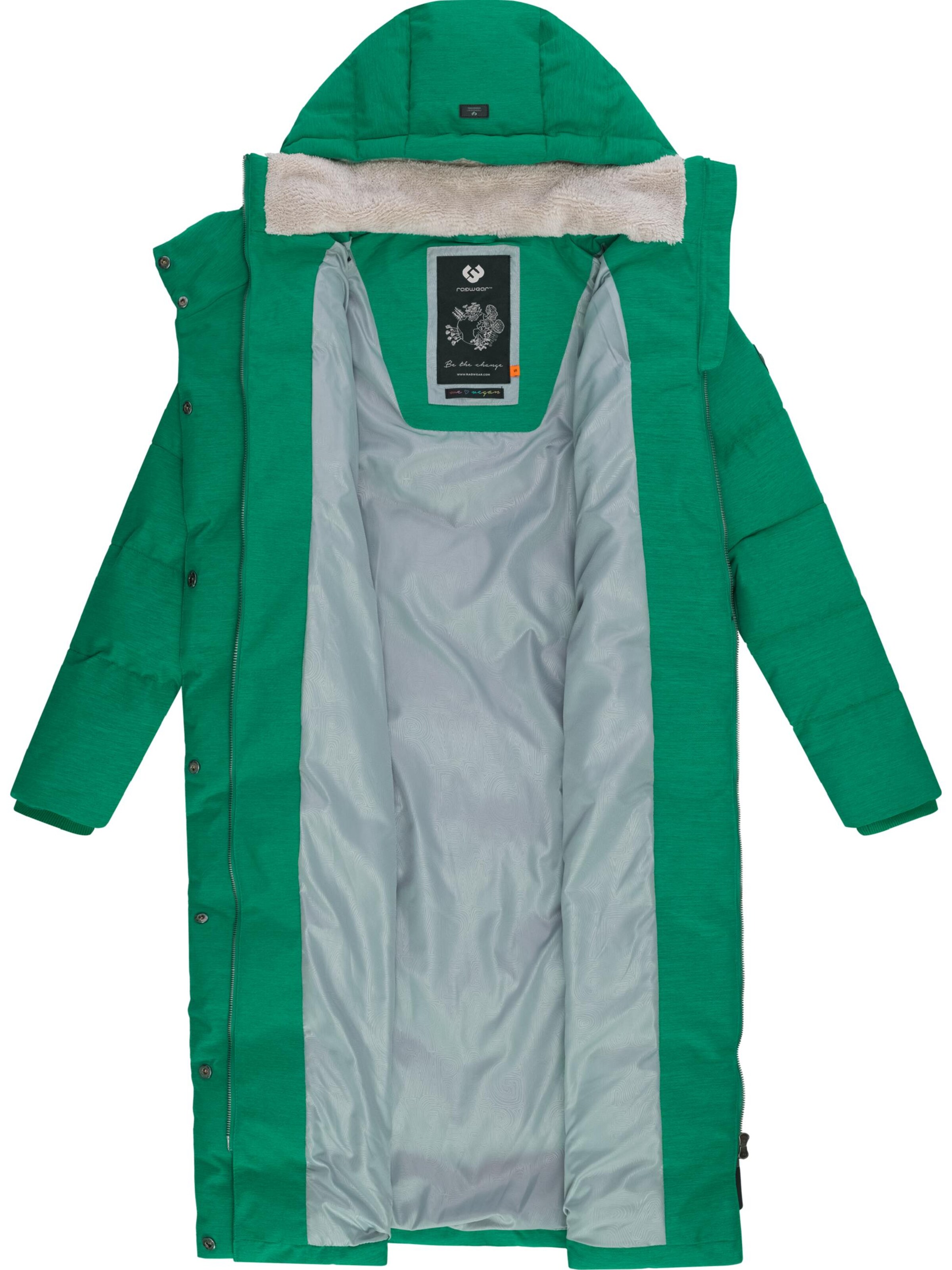 Ragwear Зимно палто 'Pavla' в зелено