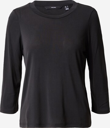 VERO MODA Shirt 'EVABIA' in Schwarz: predná strana