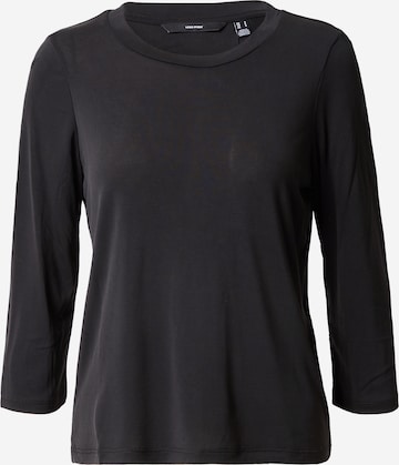 VERO MODA - Camisa 'EVABIA' em preto: frente