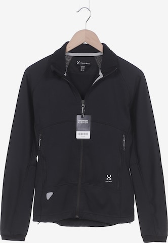 Haglöfs Sweatshirt & Zip-Up Hoodie in L in Black: front