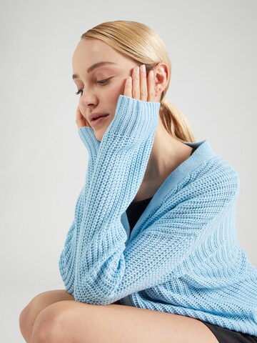 BRAVE SOUL Knit Cardigan in Blue