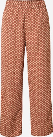 JDY Wide leg Broek 'MALENE' in Rood: voorkant