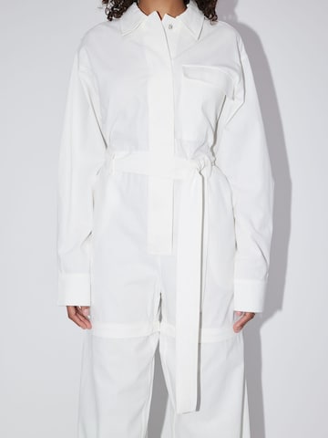 Tuta jumpsuit 'Enid' di LeGer by Lena Gercke in bianco