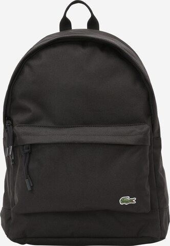 LACOSTE Backpack in Black: front