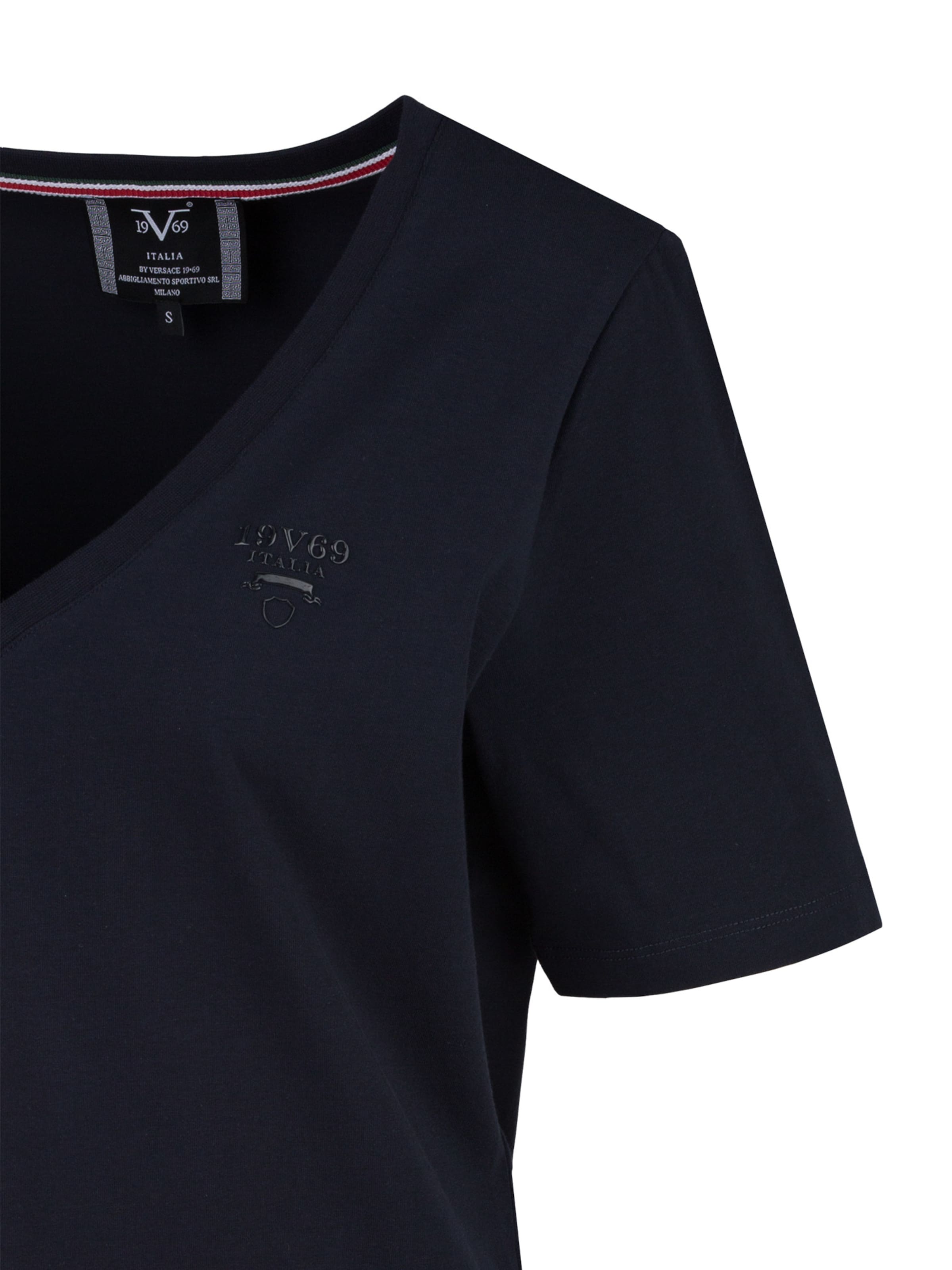 19V69 ITALIA Μπλουζάκι 'Baila' σε μπλε