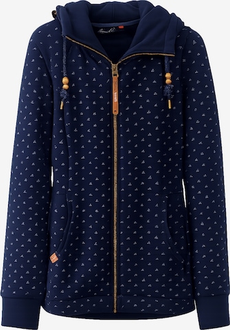 Ragwear Collegetakki 'Lamad ' värissä sininen: etupuoli