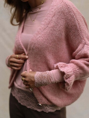 SASSYCLASSY Oversizestrickjacke‌‌‌‌ in Pink