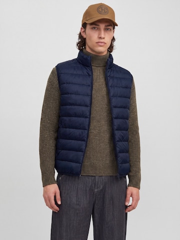 JACK & JONES Vest 'JJEBERG' in Blue: front