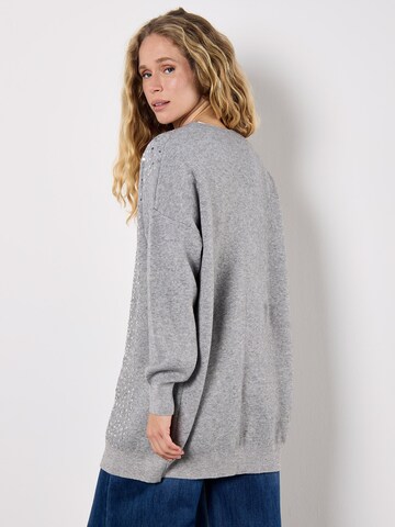 Cardigan ' ' Apricot en vert
