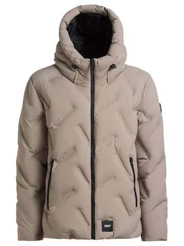 khujo Winter Jacket in Beige: front