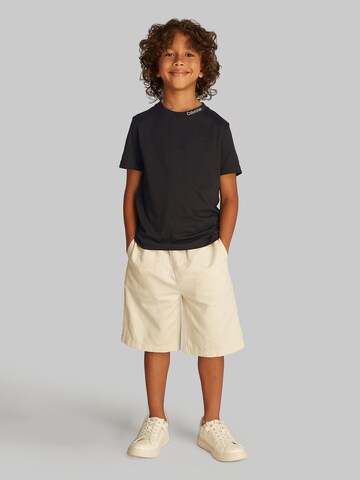 Tricou de la Calvin Klein Jeans pe verde: față