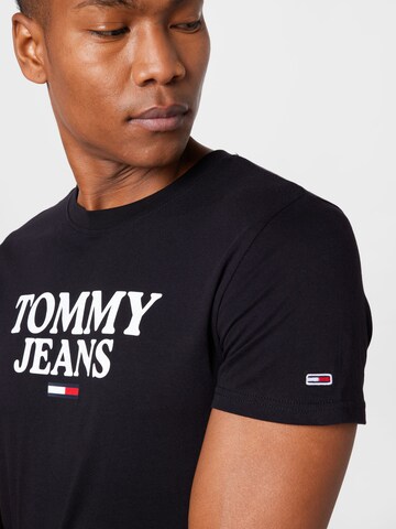 Tommy Jeans Majica | črna barva