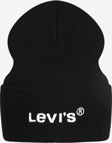 LEVI'S ® Beanie in Black: front