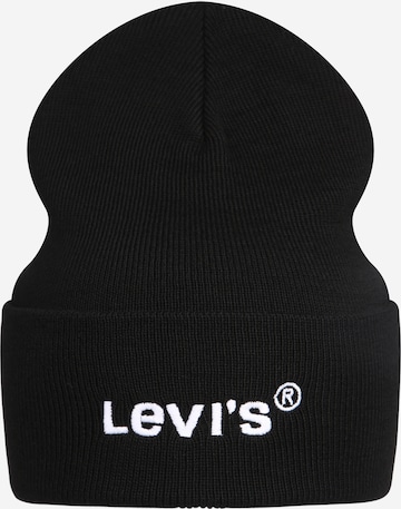 LEVI'S ® - Gorra en negro: frente