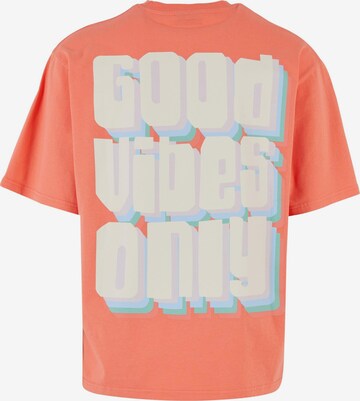 Tricou 'Good Vibes Only' de la 2Y Studios pe portocaliu