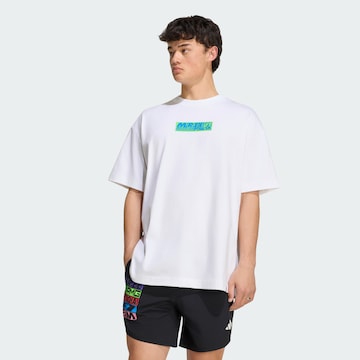 ADIDAS PERFORMANCE - Camisa funcionais 'Mercedes - AMG Petronas Formula 1 Team Lights On' em branco