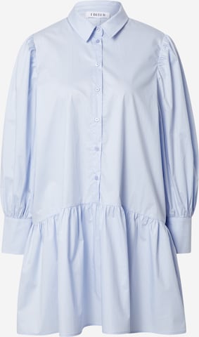 Robe-chemise 'Rylee' EDITED en bleu : devant