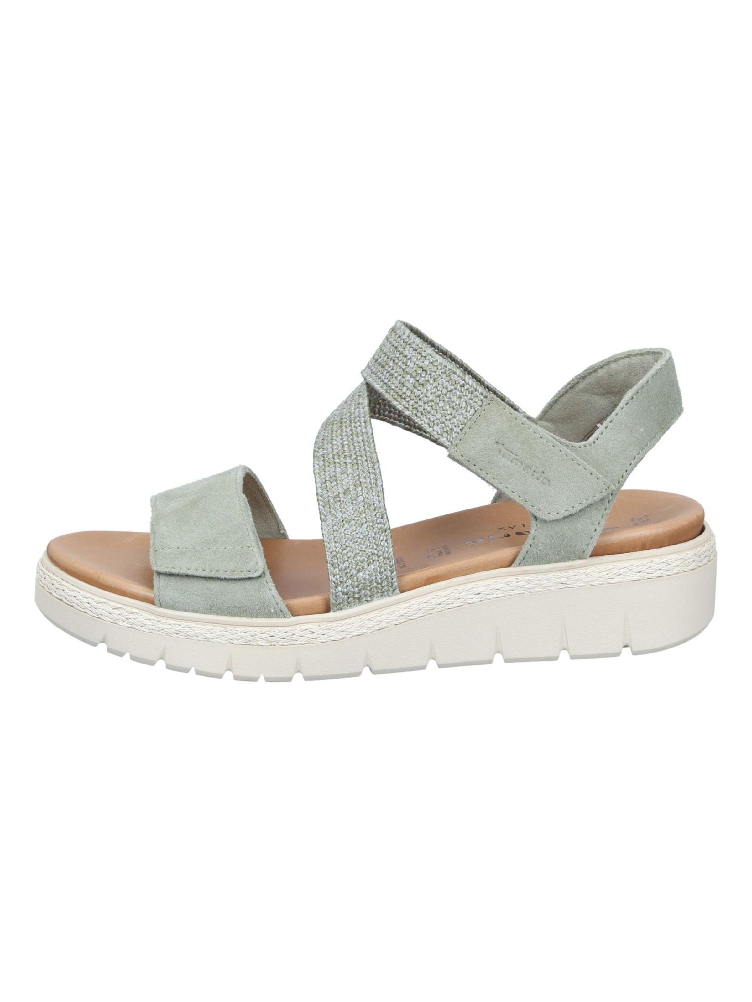 Tamaris - Sandalias en verde