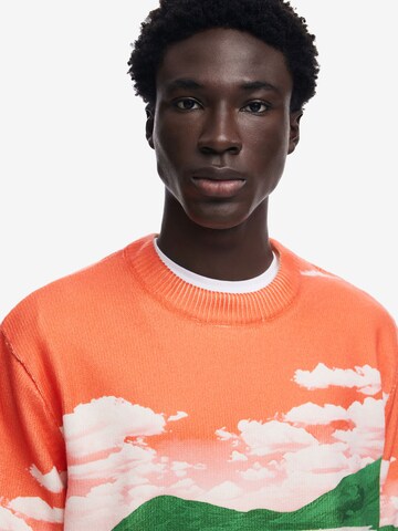 Desigual Pullover in Orange