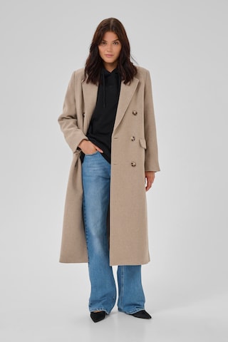 My Essential Wardrobe Tussenmantel 'MWFrannie' in Beige: voorkant