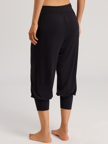 Hanro Loosefit Sweatpants 'Yoga' in Schwarz