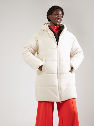 Nike Sportswear Wintermantel 'Classic' in Beige: voorkant