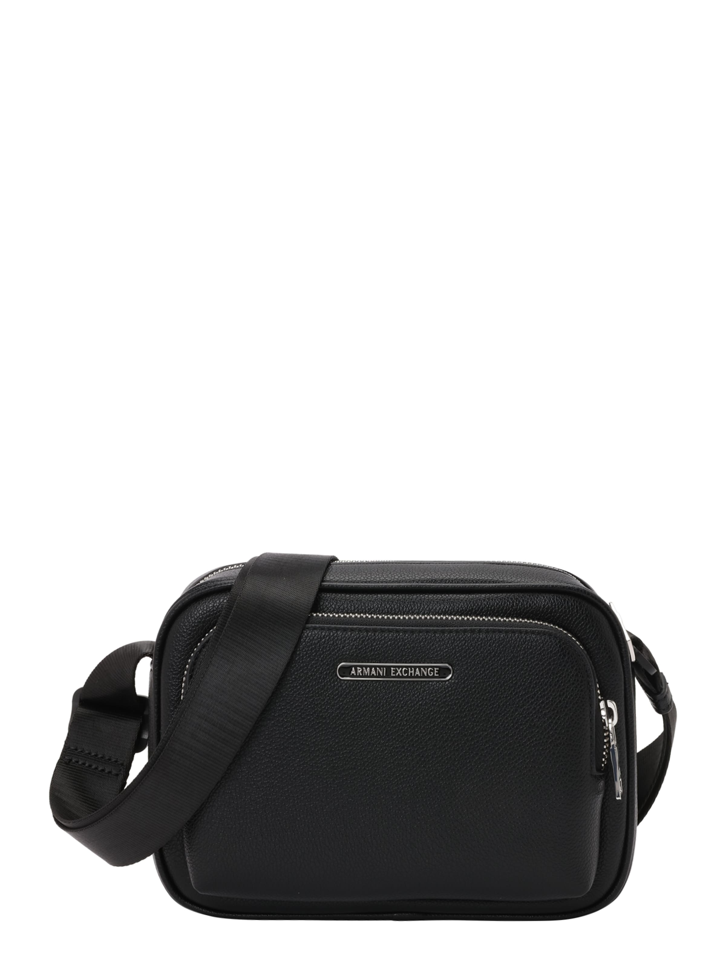 ARMANI EXCHANGE Schoudertas 'OKINAWA' in Zwart: voorkant