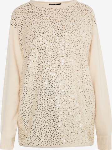 Pullover 'Nowles' di usha BLACK LABEL in beige: frontale