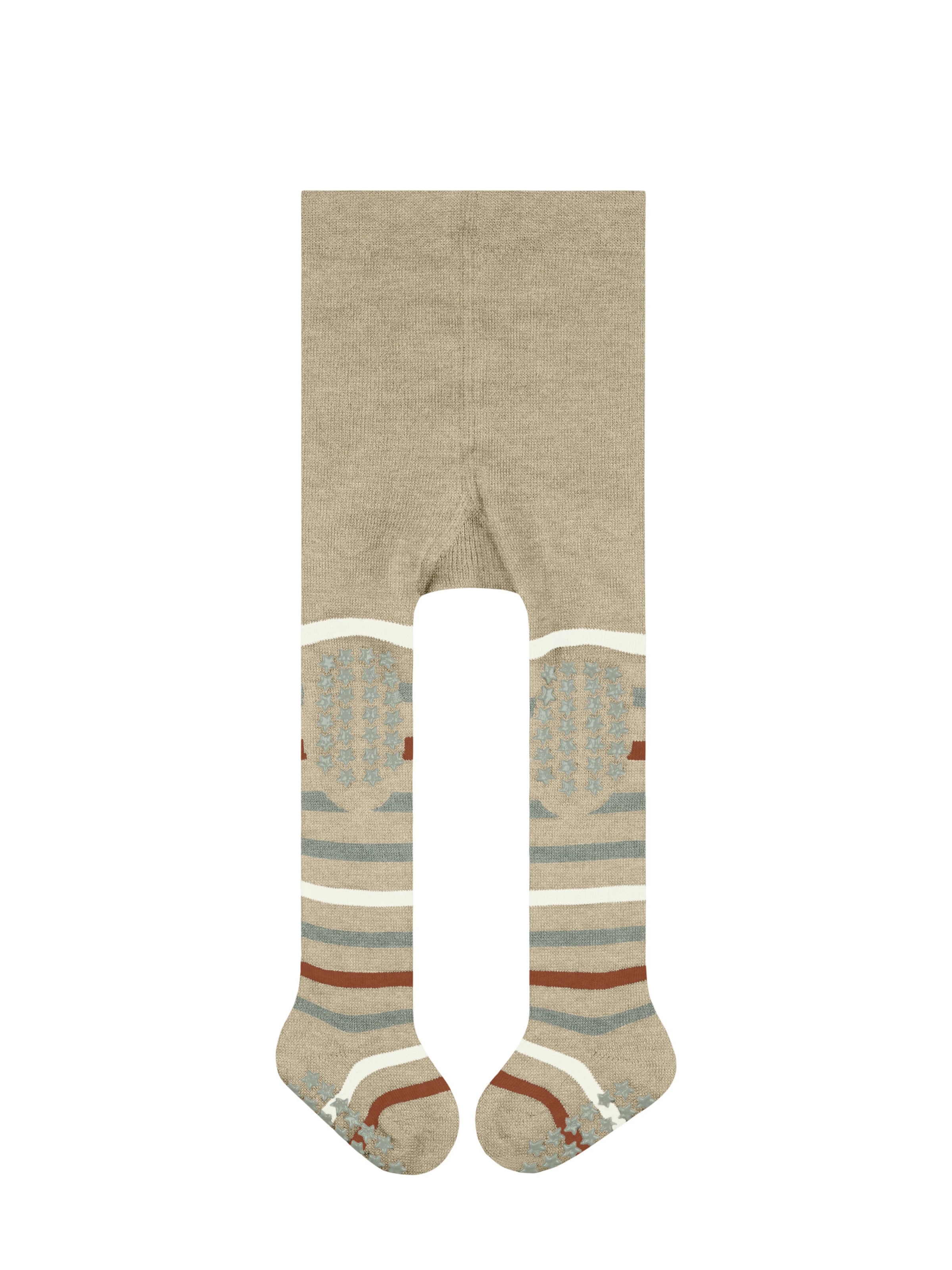 FALKE Strumpfhose 'Multi Stripe'‌‌‌‌ in Beige: Vorderseite