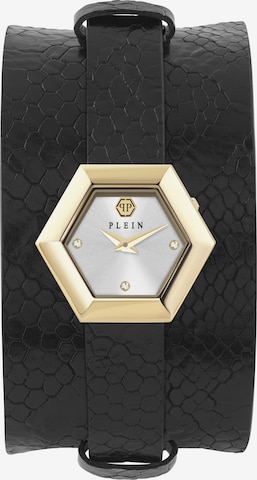 Philipp Plein Watches Analoog horloge 'La Jungle de Plein' in Zwart: voorkant