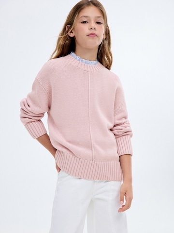 MANGO KIDS Sweater 'SIENA' in Pink: front