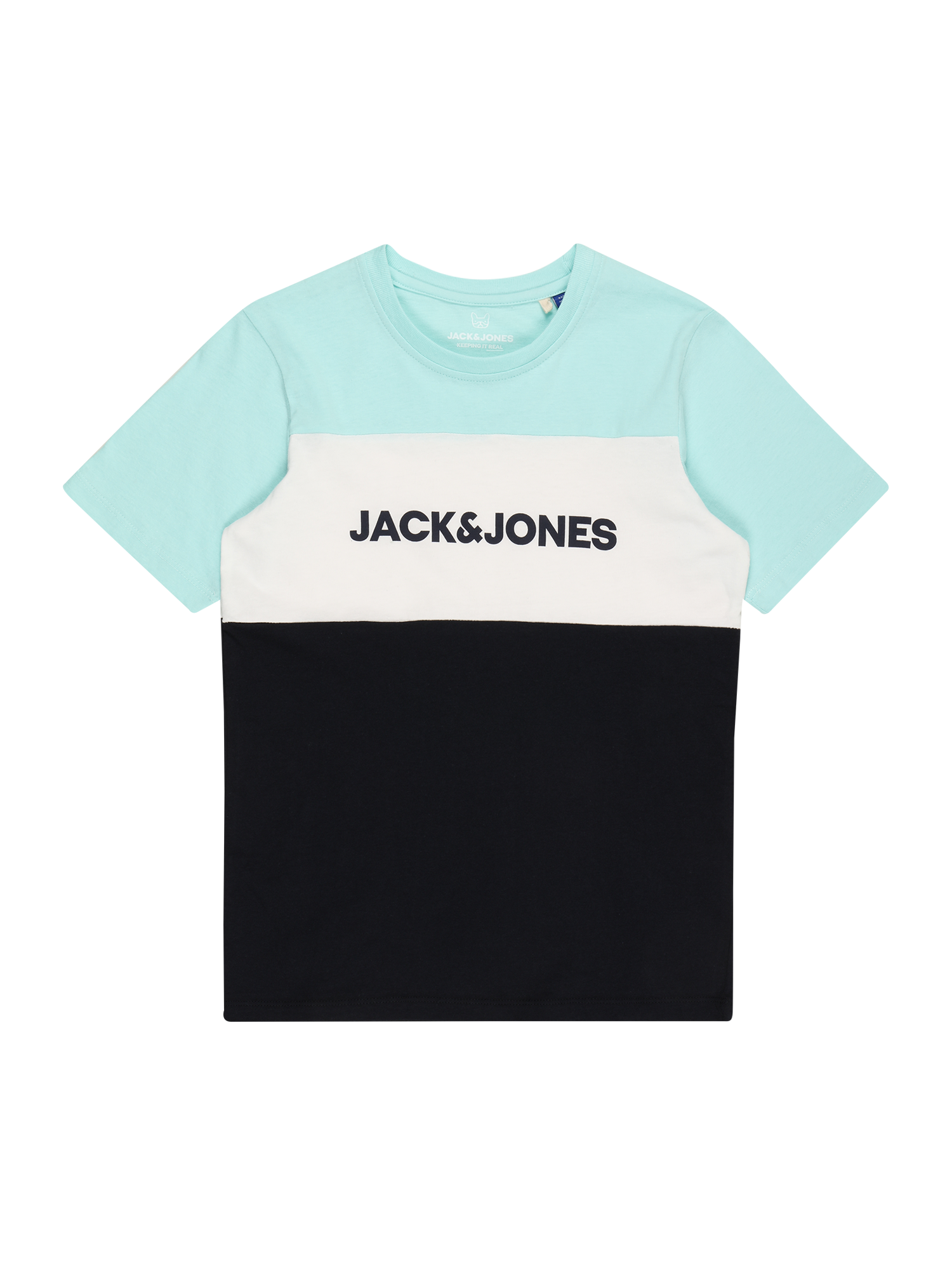 Dzieci Chłopcy Jack & Jones Junior Koszulka w kolorze Niebieskim 