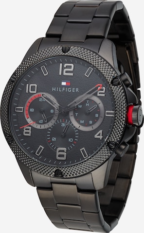 TOMMY HILFIGER Analog watch in Grey: front